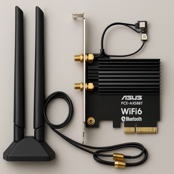 ASUS PCE-AX58BT WiFi 6 PCIe Adapter with Bluetooth
