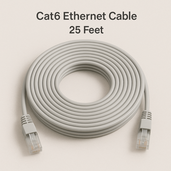Cat6 Ethernet Cable – 25 Feet