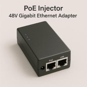 PoE Injector 48V Gigabit Ethernet Adapter